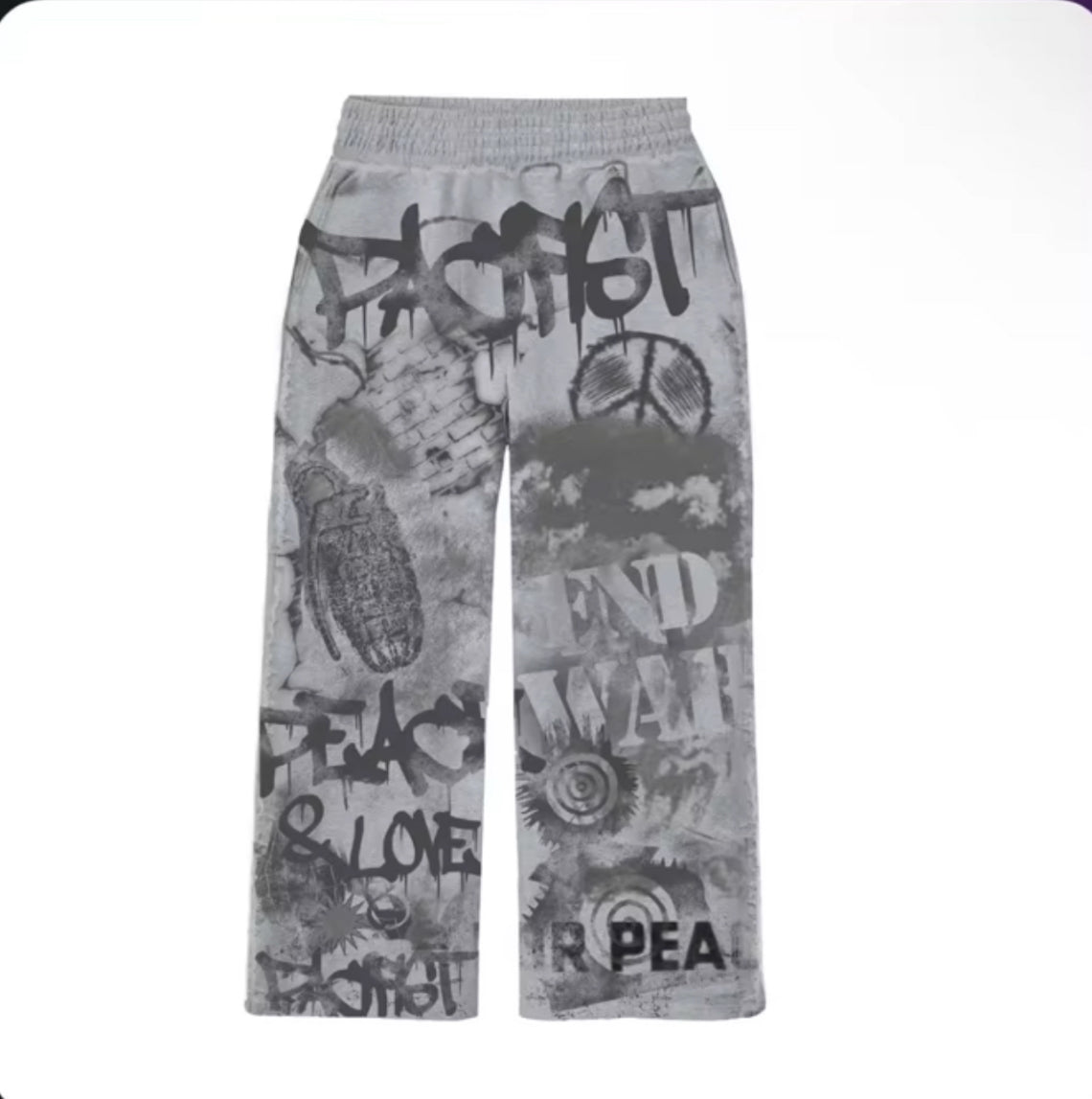 WAR SCENE GRAFFITI SWEATS
