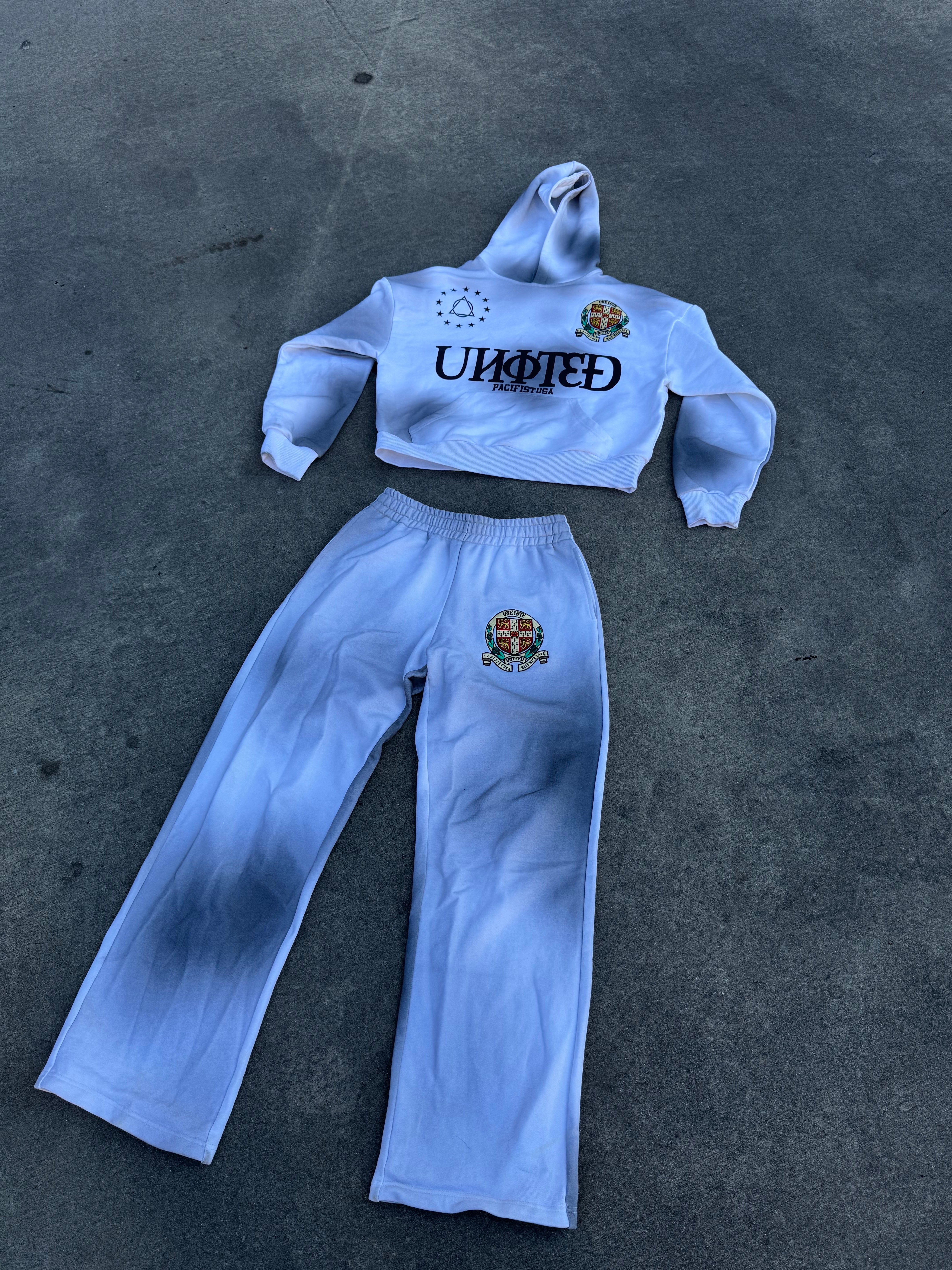 UNITED CLUB SET "ASH WHITE"