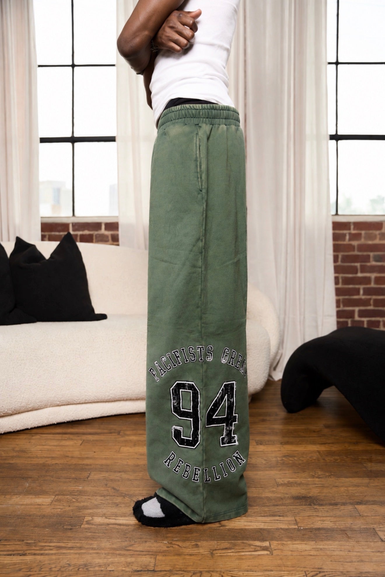 94 REBELLION SWEATS "FOREST"