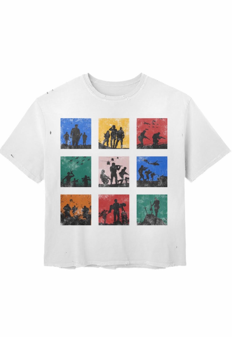 LOST SOLDIERS TEE "MULTICOLOR"