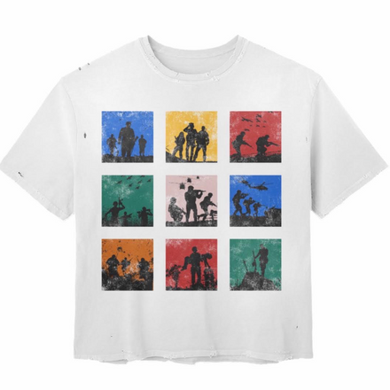 LOST SOLDIERS TEE "MULTICOLOR"